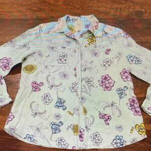Floral Kids Shirt - Multicolor
